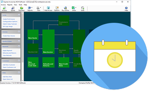 Express Invoice 附加功能